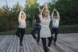 Yoga on the Yoga Deck Yoga on the Yoga Deck