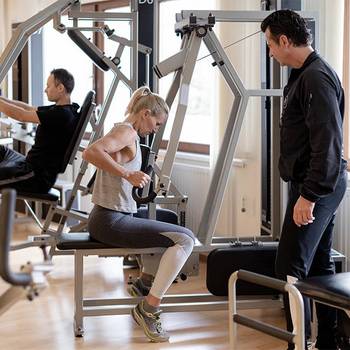 Fitness training at REDUCE Hotel Vital****S