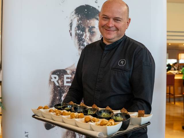 Head chef Andreas Fuchs