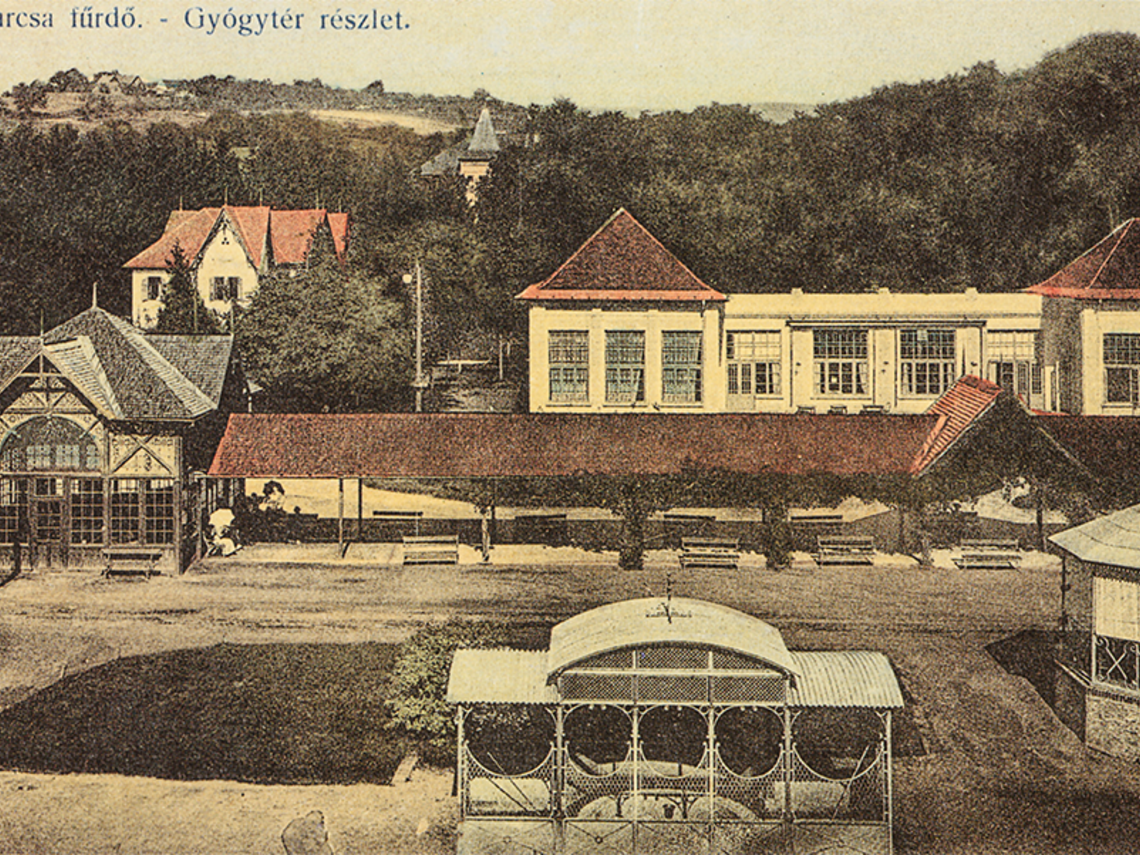 old photograph of the Kurbad Tatzmannsdorf GmbH in 1900