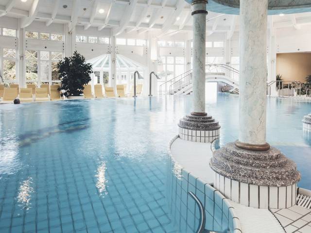 Indoor thermal pool at Reduce Hotel Thermal