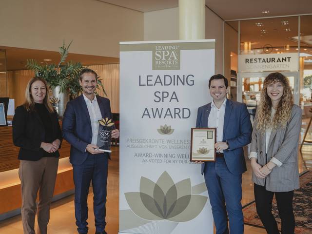 Leading Spa Award 2023 for the REDUCE Hotel Vital****S in Bad Tatzmannsdorf