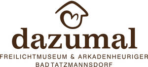 Logo of Dazumal open air museum and arcaded tavern