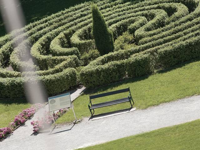 The labyrinth at Kurpark Bad Tatzmannsdorf