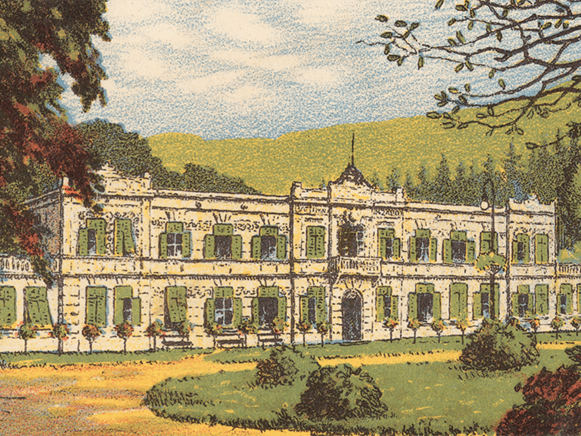 graphic representation Kurbad Tatzmannsdorf GmbH in 1907