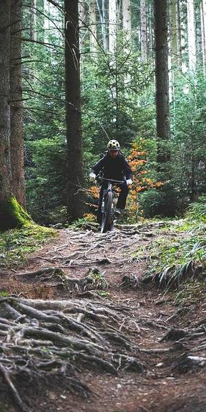 Paradise for mountain bikers