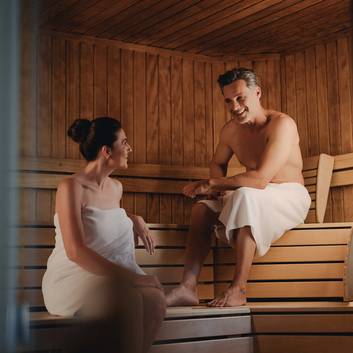 Sauna area in REDUCE Hotel Thermal ****S