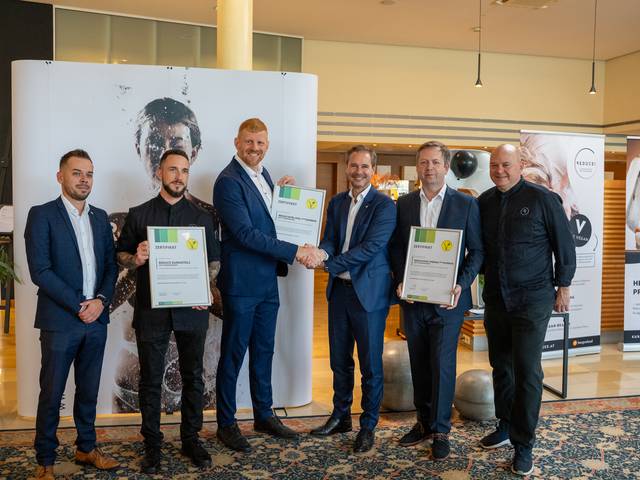 Award of the V-Label to the REDUCE health resort Bad Tatzmannsdorf