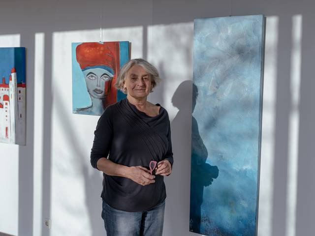 Silvia Tuider at the KunstReich Gallery