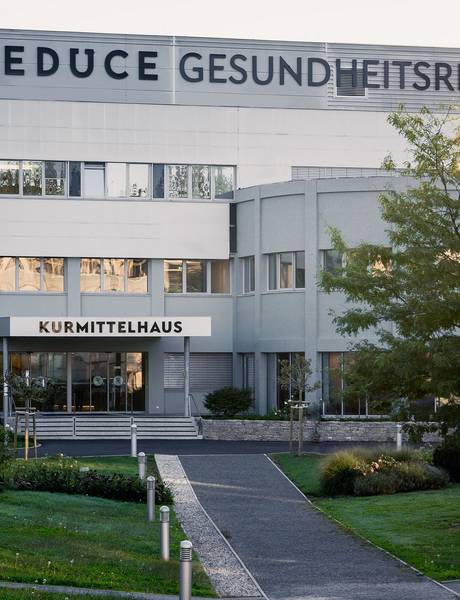 Exterior view of REDUCE Kurmittelhaus