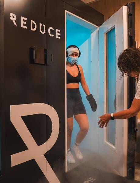 Cold kick with an ice-cold feeling of well-being