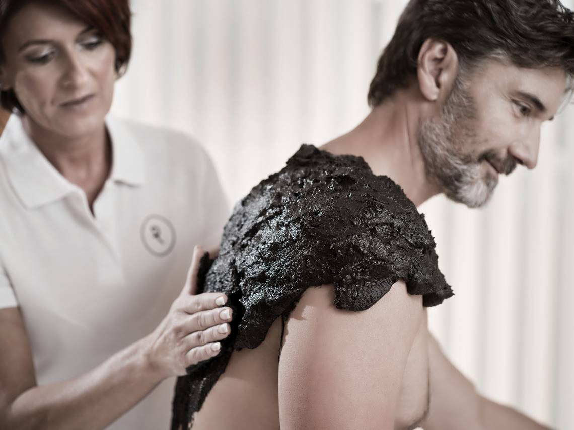 Healing moor in REDUCE health resort