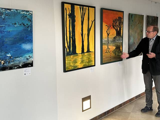 Gerhard Knolmayer at the KunstReich Gallery
