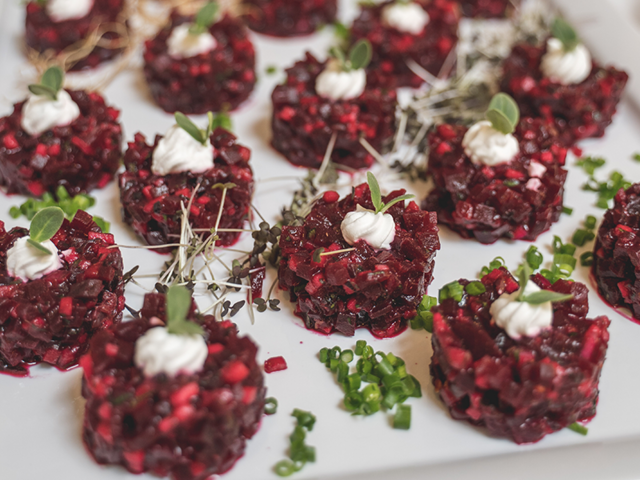 Beet tartare