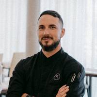 3 men in the Kurrestaurant - Joachim Kuzmits (sous chef), Peter Toldi (restaurant manager), Marc Schrammel (head chef)