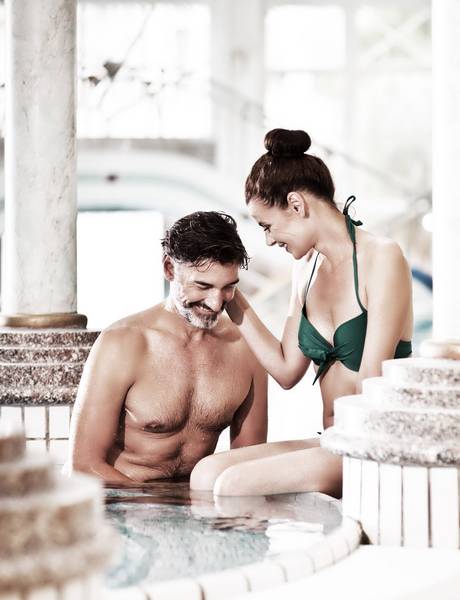 Roman thermal garden at REDUCE Hotel Thermal****S