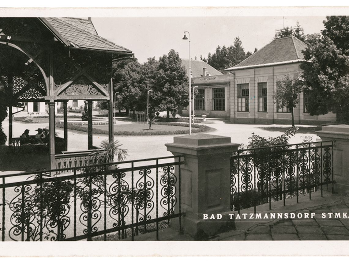 Photography of the spa Tatzmannsdorf GmbH around 1938