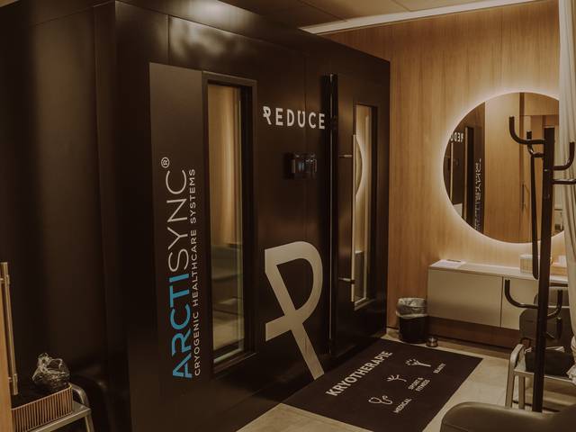 Cryotherapy at the REDUCE health resort