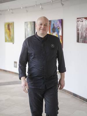 Head chef Andreas Fuchs