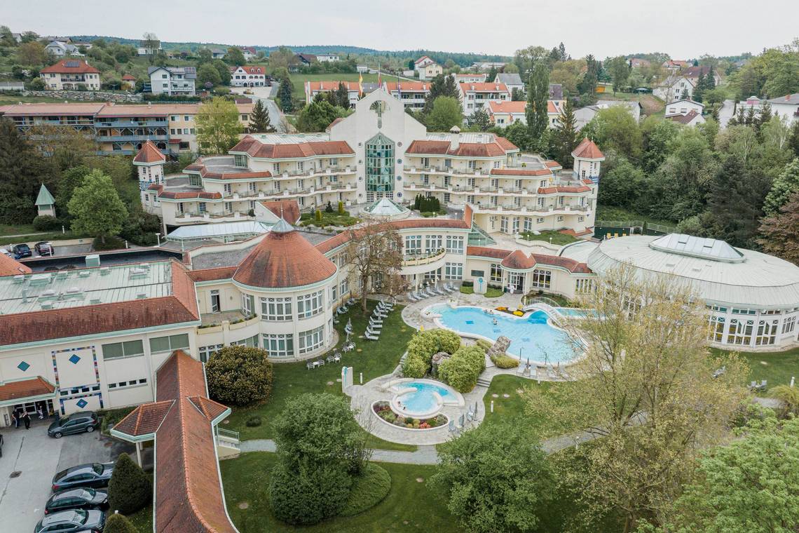 Exterior view of the Reduce Hotel Vital ****S in Bad Tatzmannsdorf 