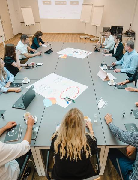 Lecture hall at REDUCE Kurmittelhaus