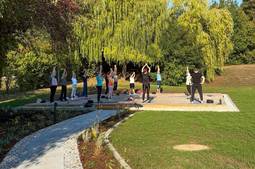 Yoga on the Yoga Deck Yoga on the Yoga Deck