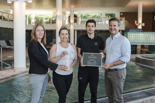 It is a great honor and an even greater pleasure to have been awarded the prestigious DACH Spa Award. It is a great honor and an even greater pleasure to have been awarded the prestigious DACH Spa Award.