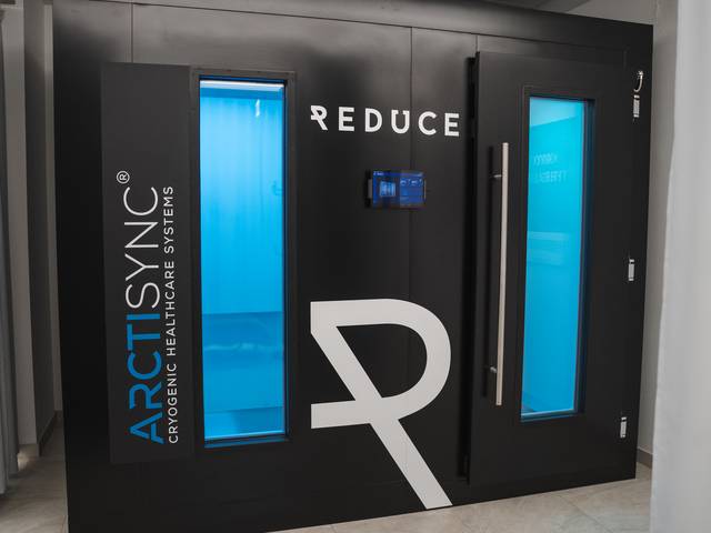 Cryotherapy at the REDUCE health resort