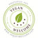 Vegan Welcome Seal Logo